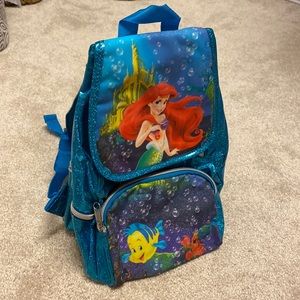 NWOT Little Mermaid Backpack
